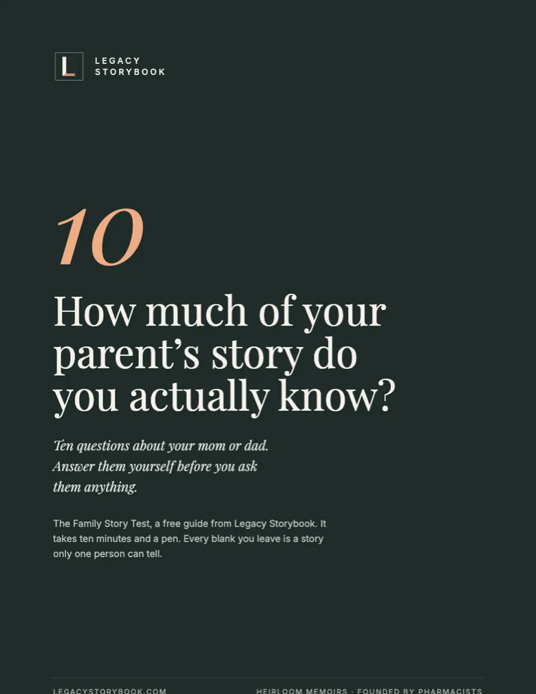 Cover of The Family Story Test: How much of your parent&rsquo;s story do you actually know?